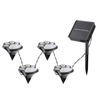 Lampa solara Wigry negru Rabalux 77001, 0.1W, IP44