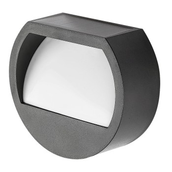 Lampa solara Narmada negru Rabalux 77004, 0.5W, IP44