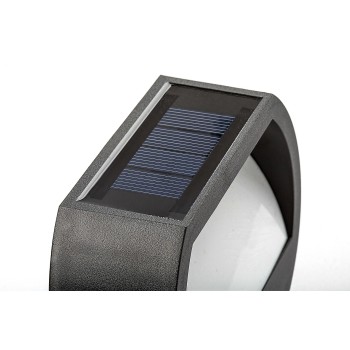 Lampa solara Narmada negru Rabalux 77004, 0.5W, IP44