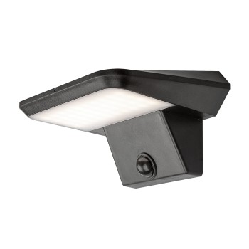 Lampa solara Qesa negru Rabalux 77005, 10W, IP44