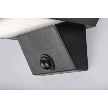 Lampa solara Qesa negru Rabalux 77005, 10W, IP44