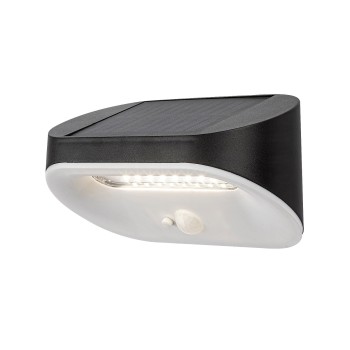 Lampa solara Brezno negru Rabalux 77006, 3.2W, IP44