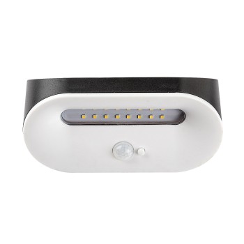 Lampa solara Brezno negru Rabalux 77006, 3.2W, IP44