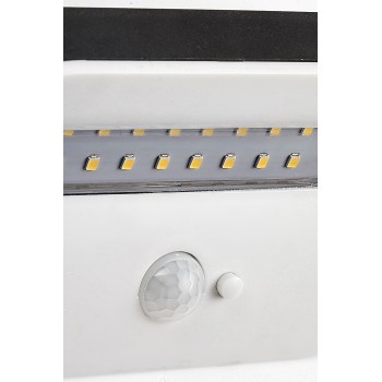 Lampa solara Brezno negru Rabalux 77006, 3.2W, IP44
