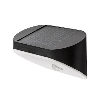 Lampa solara Brezno negru Rabalux 77006, 3.2W, IP44
