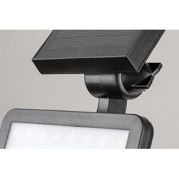 Lampa solara Kelna negru Rabalux 77011, 9.6W, IP44