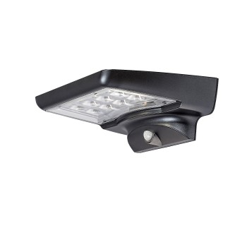Lampa solara Moselle negru Rabalux 77014, 4W, IP44