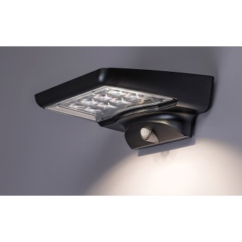 Lampa solara Moselle negru Rabalux 77014, 4W, IP44