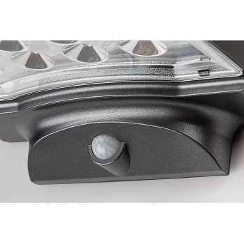 Lampa solara Moselle negru Rabalux 77014, 4W, IP44
