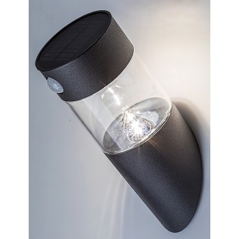 Lampa solara Kapuas negru Rabalux 77015, 1.5W, IP44