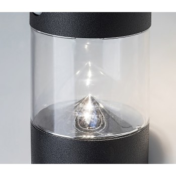 Lampa solara Kapuas negru Rabalux 77015, 1.5W, IP44