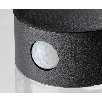 Lampa solara Kapuas negru Rabalux 77015, 1.5W, IP44
