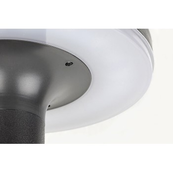Lampa solara Alaska antracit Rabalux 77017, 10W, IP44, 4000K