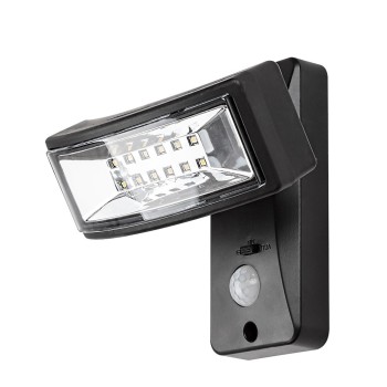 Lampa solara Valpovo negru Rabalux 77019, 2.4W, IP44