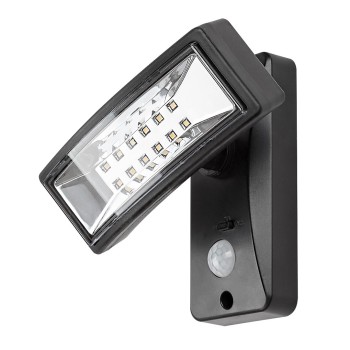 Lampa solara Valpovo negru Rabalux 77019, 2.4W, IP44