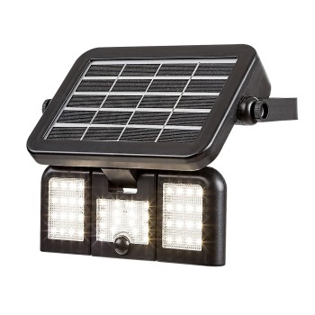 Lampa solara Lihull negru Rabalux 77020, 9.6W, IP44