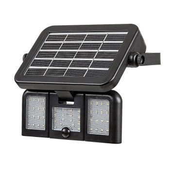 Lampa solara Lihull negru Rabalux 77020, 9.6W, IP44