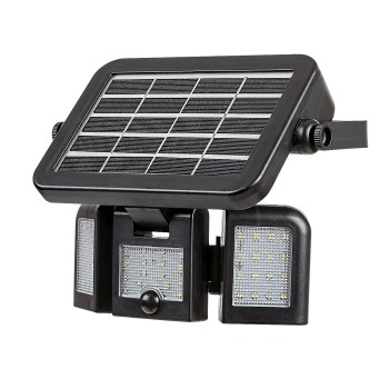 Lampa solara Lihull negru Rabalux 77020, 9.6W, IP44