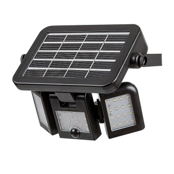 Lampa solara Lihull negru Rabalux 77020, 9.6W, IP44