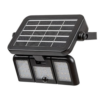 Lampa solara Lihull negru Rabalux 77020, 9.6W, IP44