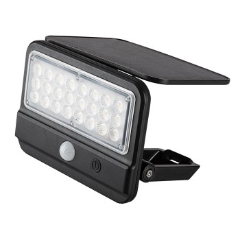 Lampa solara Flaxton negru Rabalux 77040, 7W, IP54