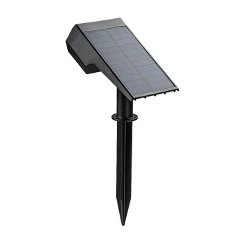 Lampa solara Nantes negru Rabalux 77088, 0.5W, IP65