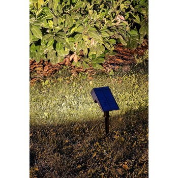 Lampa solara Nantes negru Rabalux 77088, 0.5W, IP65