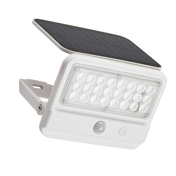 Lampa solara Flaxton alb Rabalux 77090, 7W, IP54
