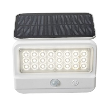 Lampa solara Flaxton alb Rabalux 77090, 7W, IP54