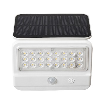 Lampa solara Flaxton alb Rabalux 77090, 7W, IP54