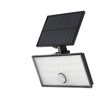 Lampa solara Zavod negru Rabalux 77129, 8W, IP65