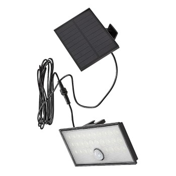 Lampa solara Zavod negru Rabalux 77129, 8W, IP65