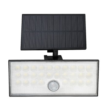 Lampa solara Zavod negru Rabalux 77129, 8W, IP65