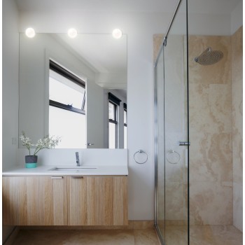Aplica baie LED IP44 CERVETERI-E Eglo 74174, 4.4W