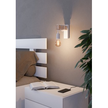 Aplica de perete TOWNSHEND Eglo 43706, 1xE27