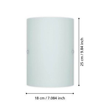 Aplica de perete TROY 3 Eglo 85979, 1xE14