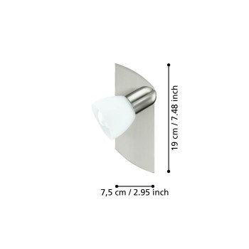Aplica de perete ENEA Eglo 90982, 1xE14