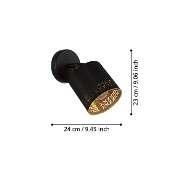 Aplica de perete ESTEPERRA Eglo 99276, 1xE27
