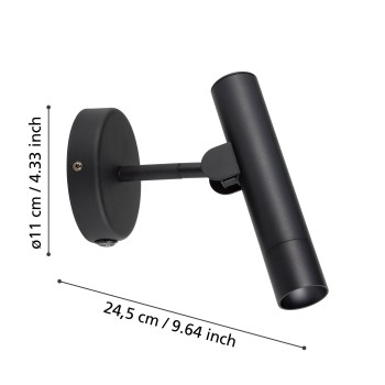 Aplica de perete LED ALMUDAINA Eglo 900907, 5W