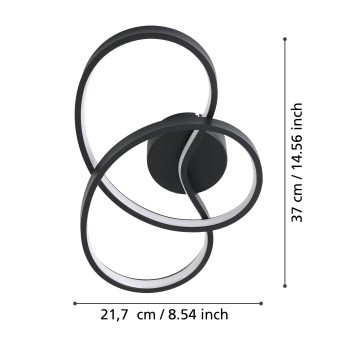 Aplica de perete LED GIANELLA Eglo 900949, 14.5W