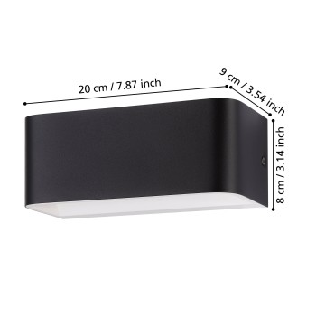 Aplica de perete LED SANIA 4 Eglo 901017, 10W