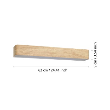 Aplica de perete LED SANIA 6 Eglo 901102, 26.5W
