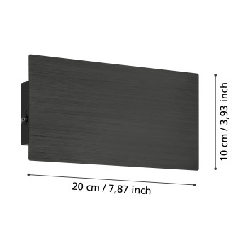 Aplica de perete LED TALAMELLO Eglo 901197, 6W