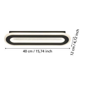 Aplica de perete LED MACCHIONI Eglo 901242, 12W