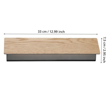 Aplica de perete LED ZUBIALDE Eglo 901741, 12W