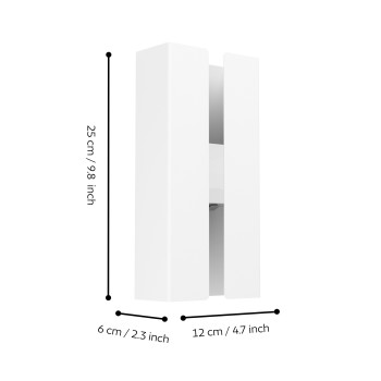 Aplica exterior LED IP44 BRISCOLA Eglo 902019, 4W