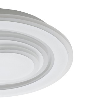 Plafoniera LED PALAGIANO 1 alb Eglo 32051, D30 cm, 14.7W
