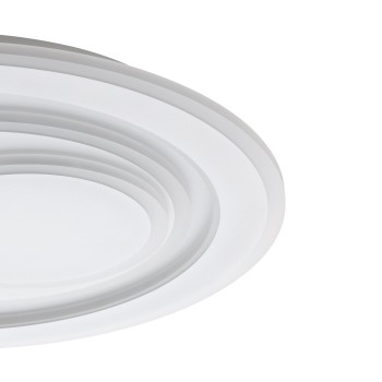 Plafoniera LED PALAGIANO 1 alb Eglo 32053, D48 cm, 21W