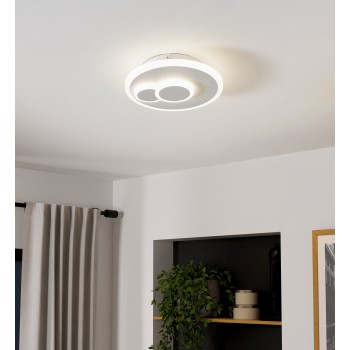 Plafoniera LED CADEGAL alb Eglo 33942, D20 cm, 7.8W