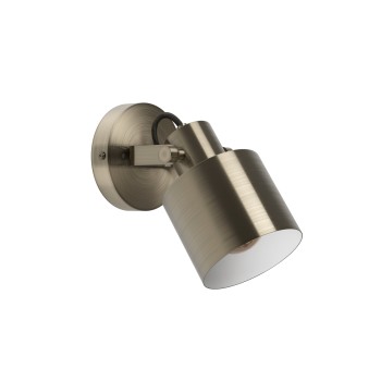 Plafoniera SOUTHERY brushed creme-gold/alb Eglo 43817, 18.5x11 cm, 1xE27